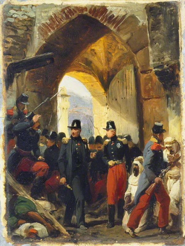  54-Il duca di Nemours entra in Costantinoi - Collezione Wallace, Londra